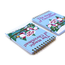 Cute Christmas Notepad Personalised Notebooks For Kids