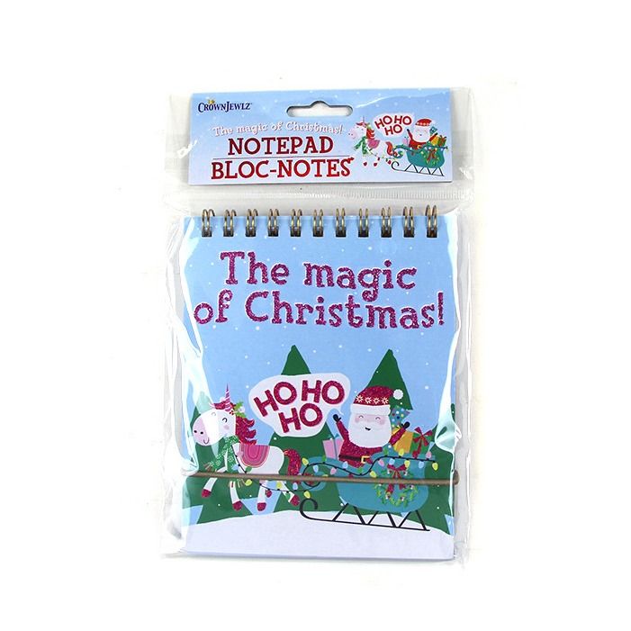 Cute Christmas Notepad Personalised Notebooks For Kids